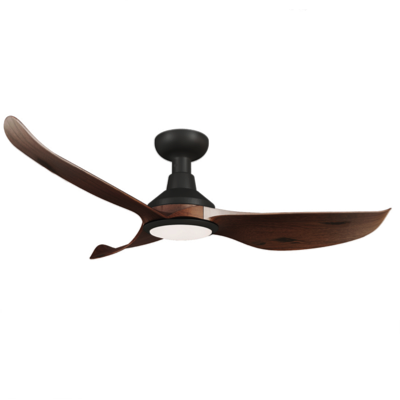 MOWE CANBERRA SMART CEILING FAN DARK WOOD